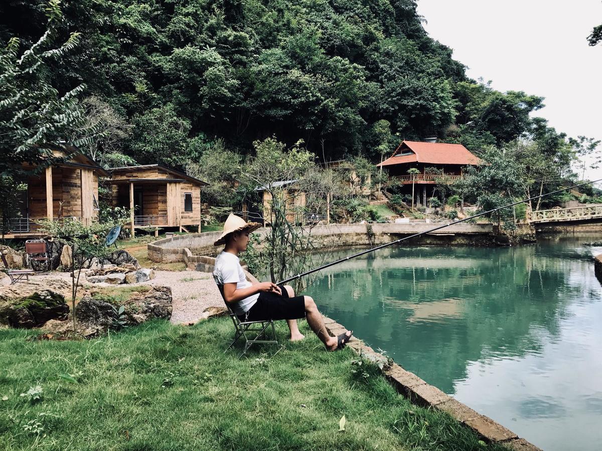 Hotel House By Lake Moc Chau Exteriér fotografie